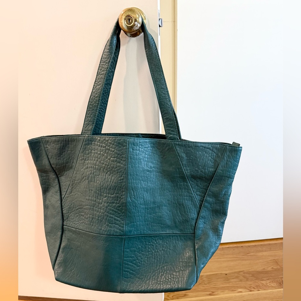 Anthropologie Everyday Leather Tote Bag - Picture 6 of 14